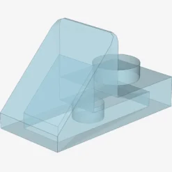 ROOF TILE 1X2 45° W 1/3 PLATE X 100