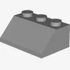 ROOF TILE 2X3/45° X 25