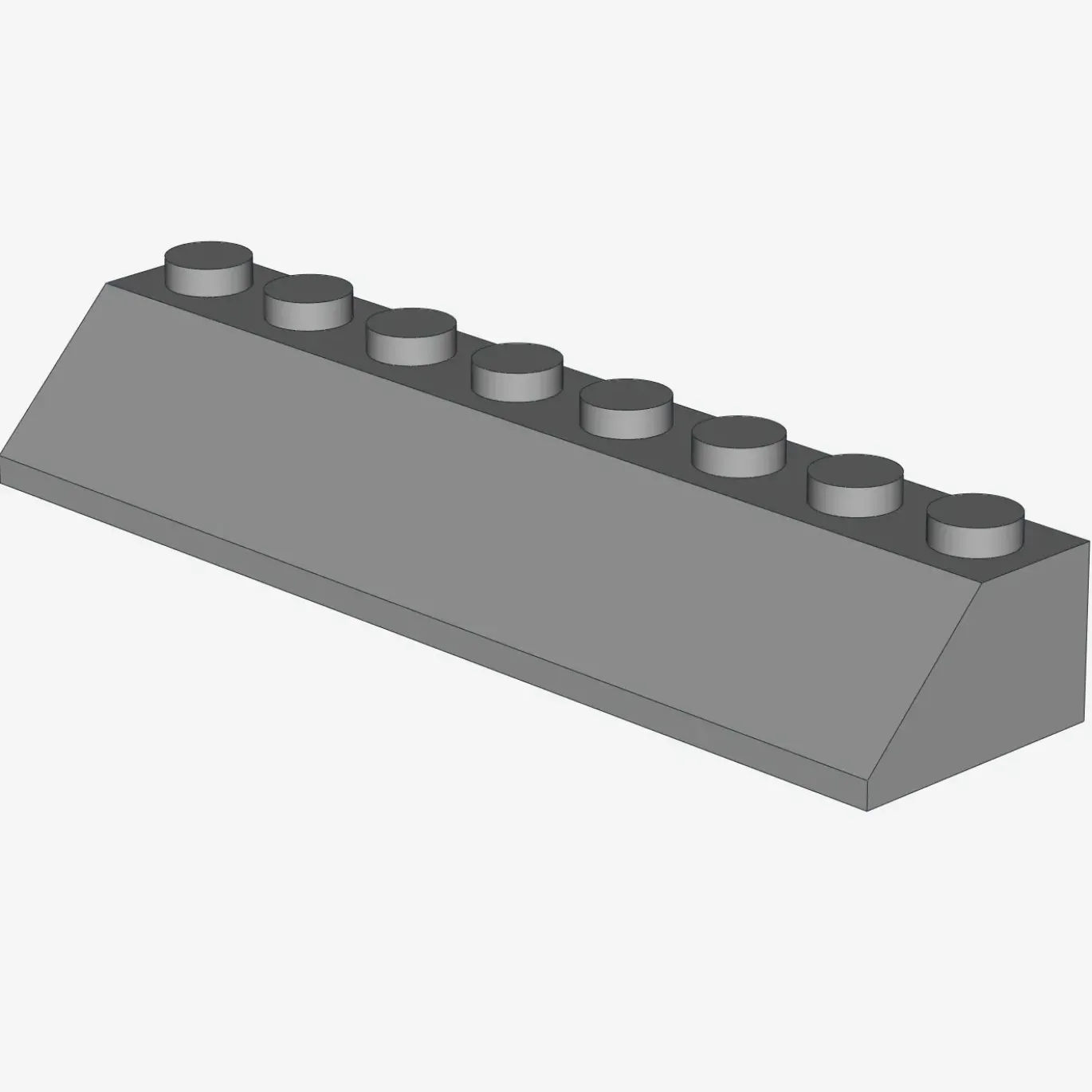 ROOF TILE 2X8/45° X 10
