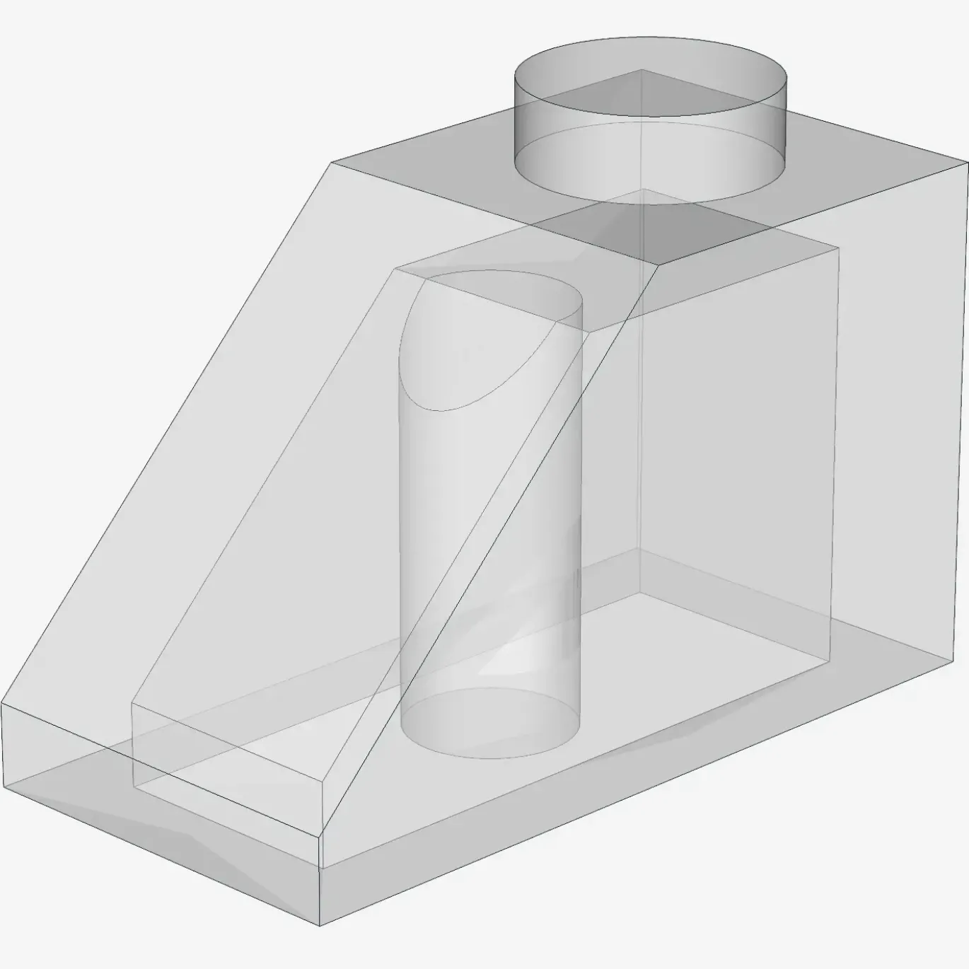 ROOF TILE 1X2/45° X 100