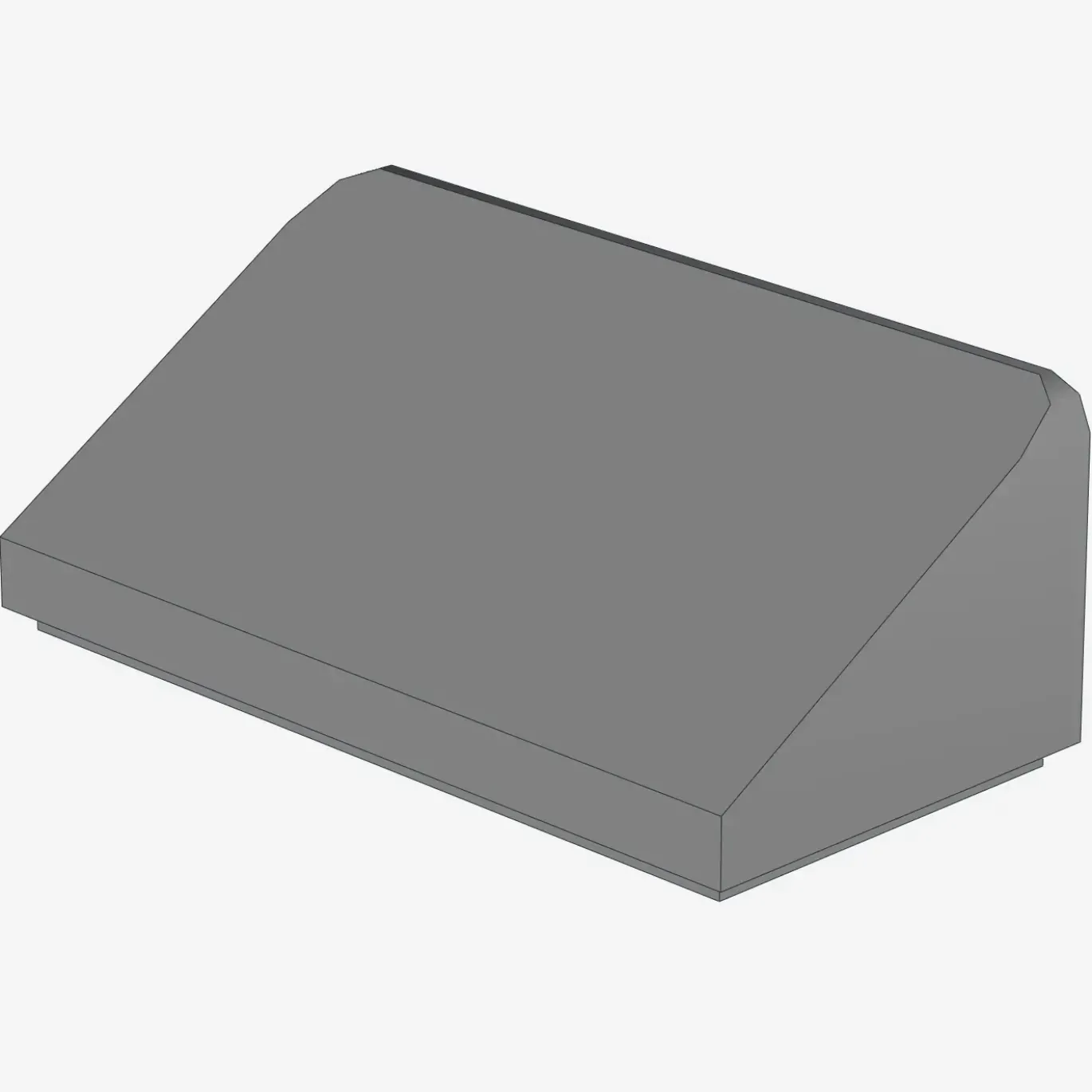 ROOF TILE 1 X 2 X 2/3, ABS X 100