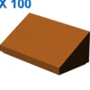 ROOF TILE 1 X 2 X 2/3, ABS X 100