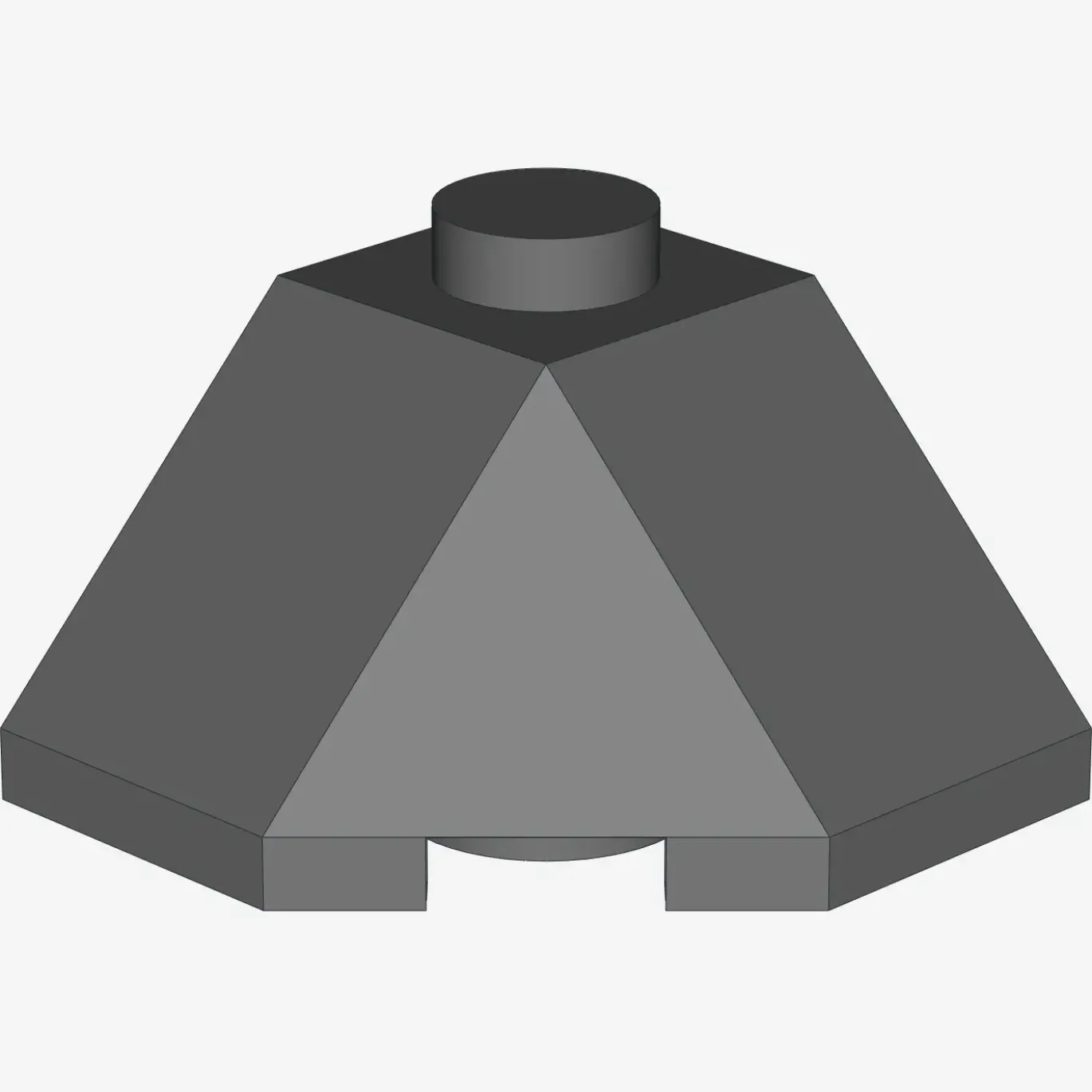ROOF TILE 2X2X1 45 DEGR. - BOT. 45 DEGR. X 50