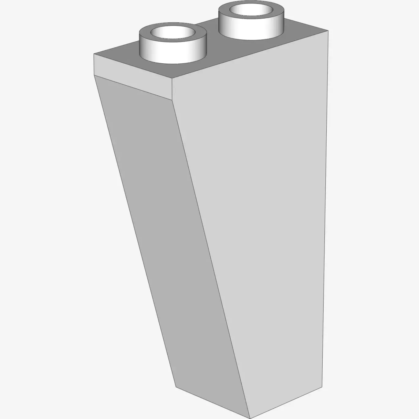 ROOF TILE 1X2X3/74° INV. X 150