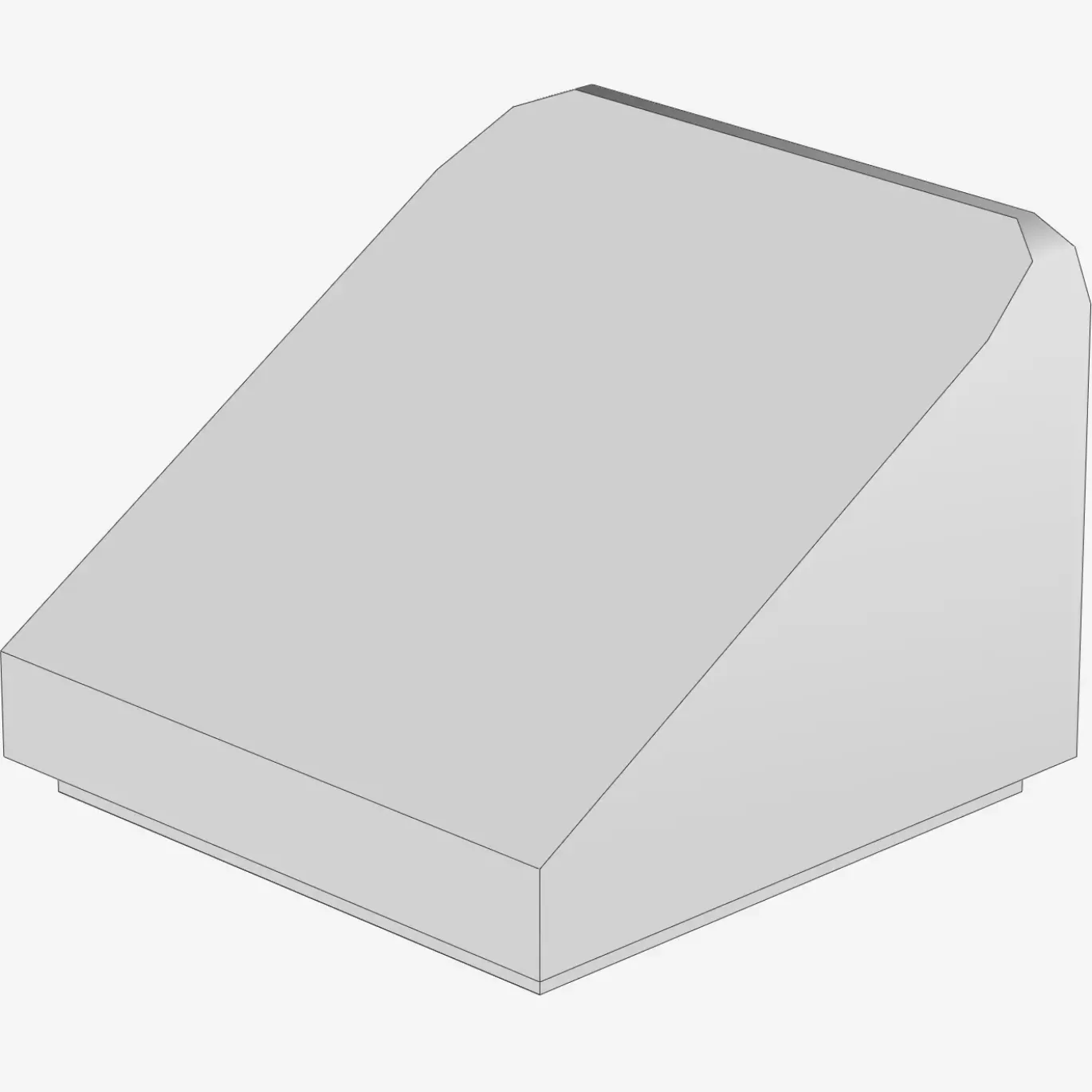 ROOF TILE 1X1X2/3, PC X 1200