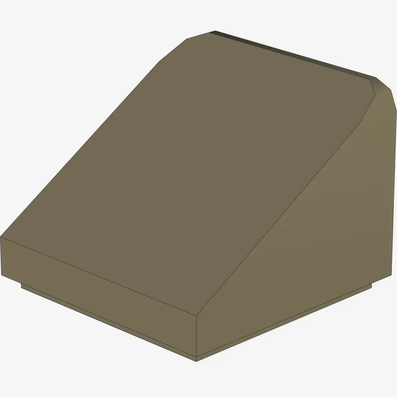 ROOF TILE 1X1X2/3, PC X 1200