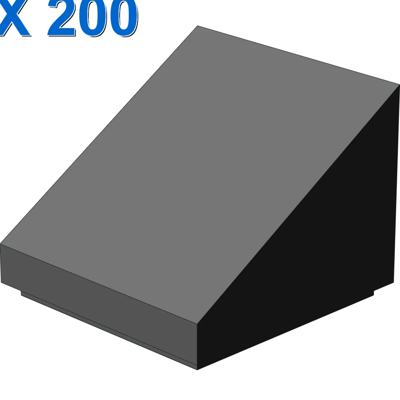 ROOF TILE 1X1X2/3, PC X 200