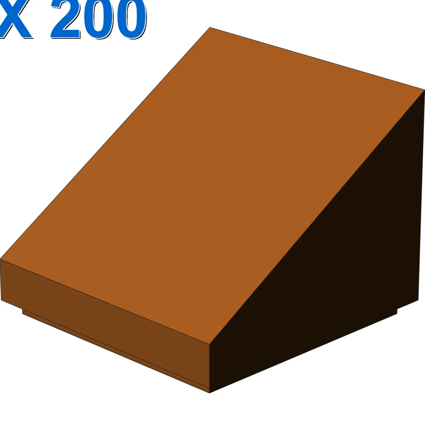 ROOF TILE 1X1X2/3, PC X 200