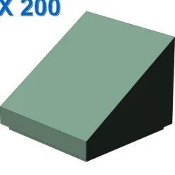 ROOF TILE 1X1X2/3, PC X 200