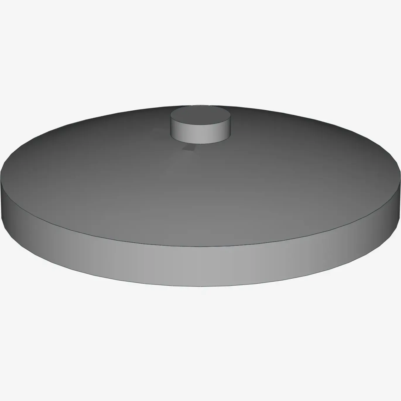 ROUND PLATE Ø32X6.4 X 50