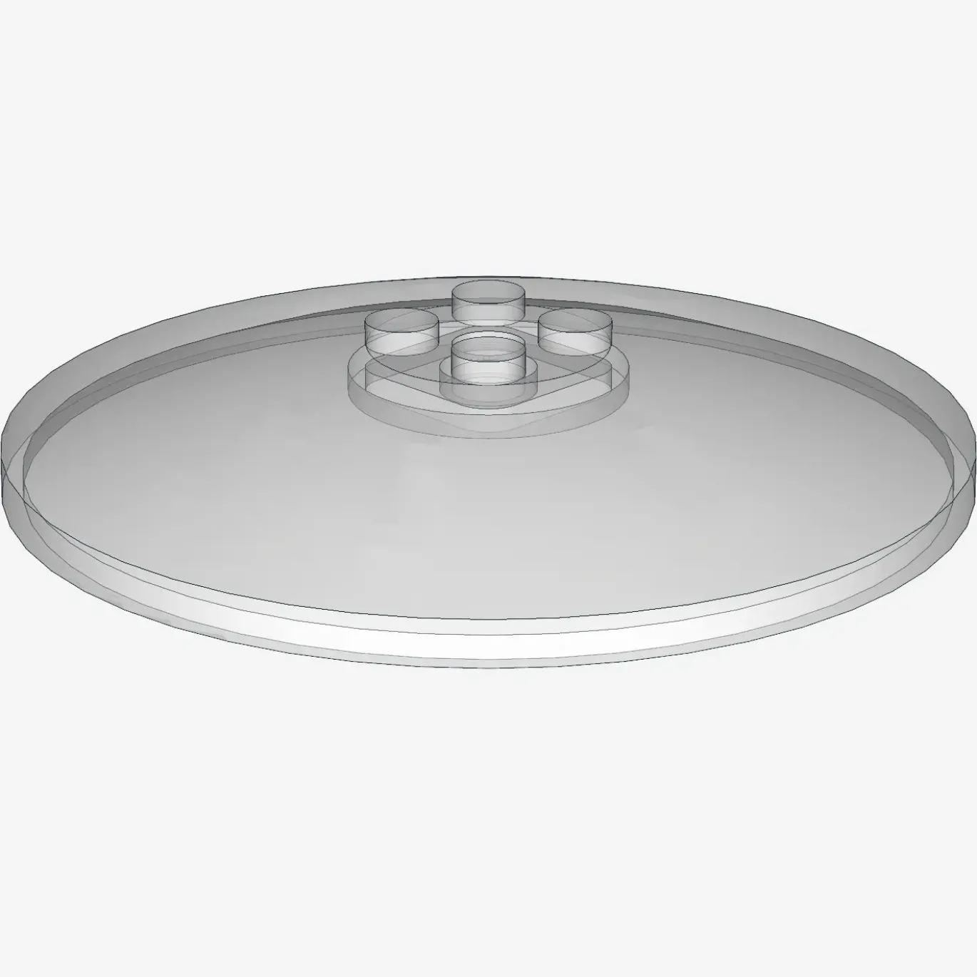 ROUND PLATE Ø64X9.6 X 10