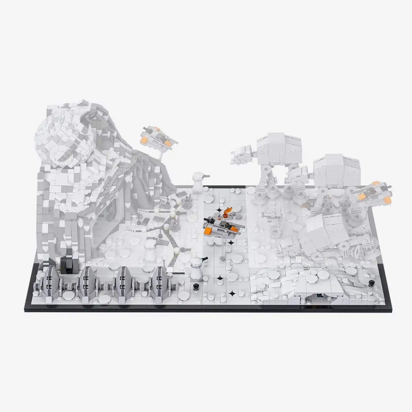 Schildgenerator + Monsterhöhle auf dem Eisplanet
