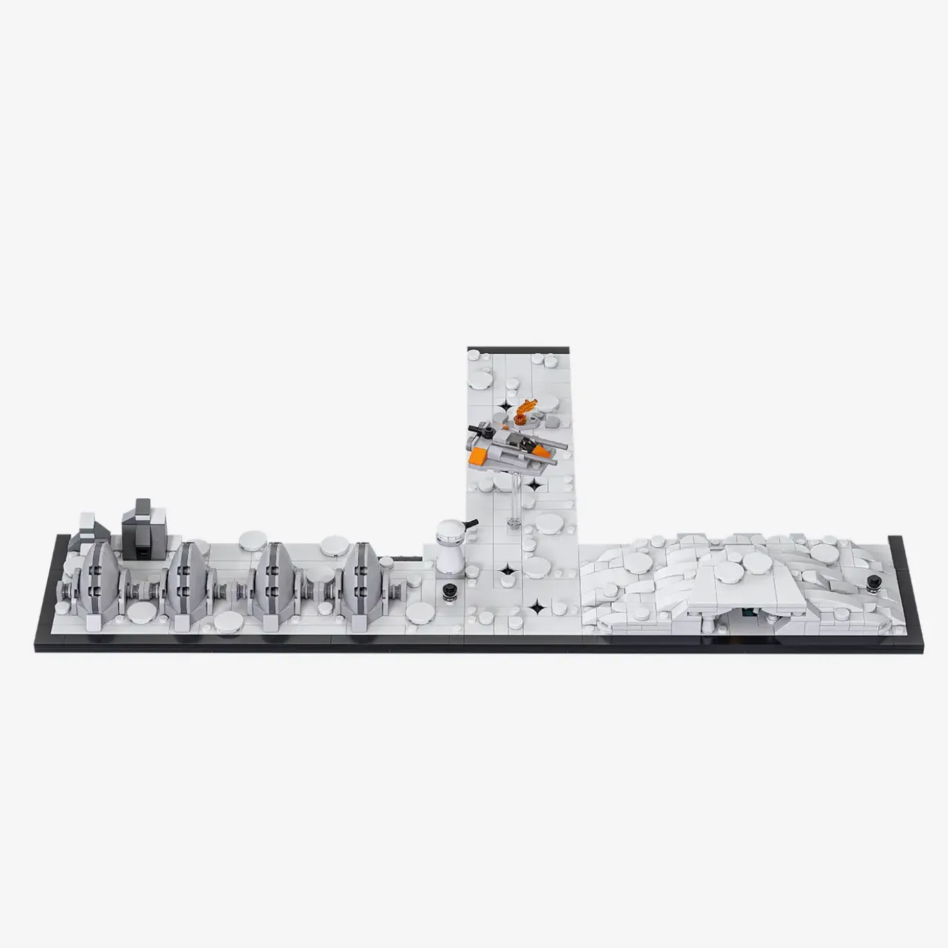 Schildgenerator + Monsterhöhle auf dem Eisplanet