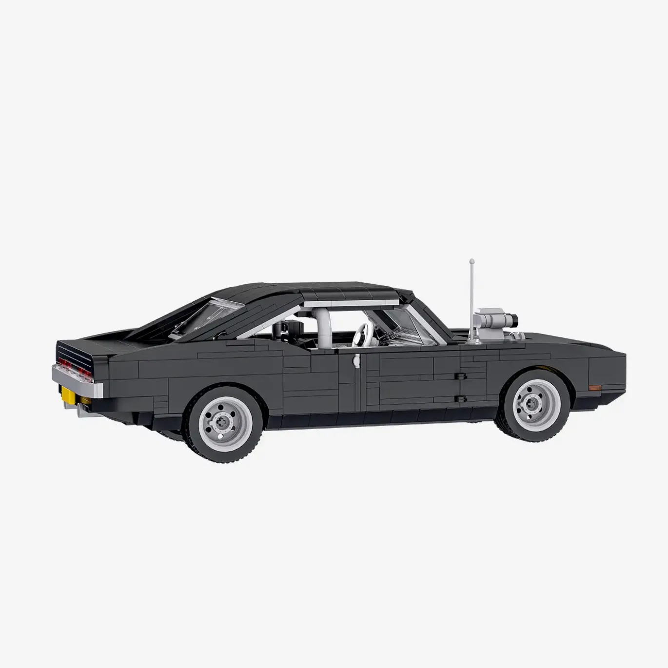 Schwarzes US-Muscle-Car