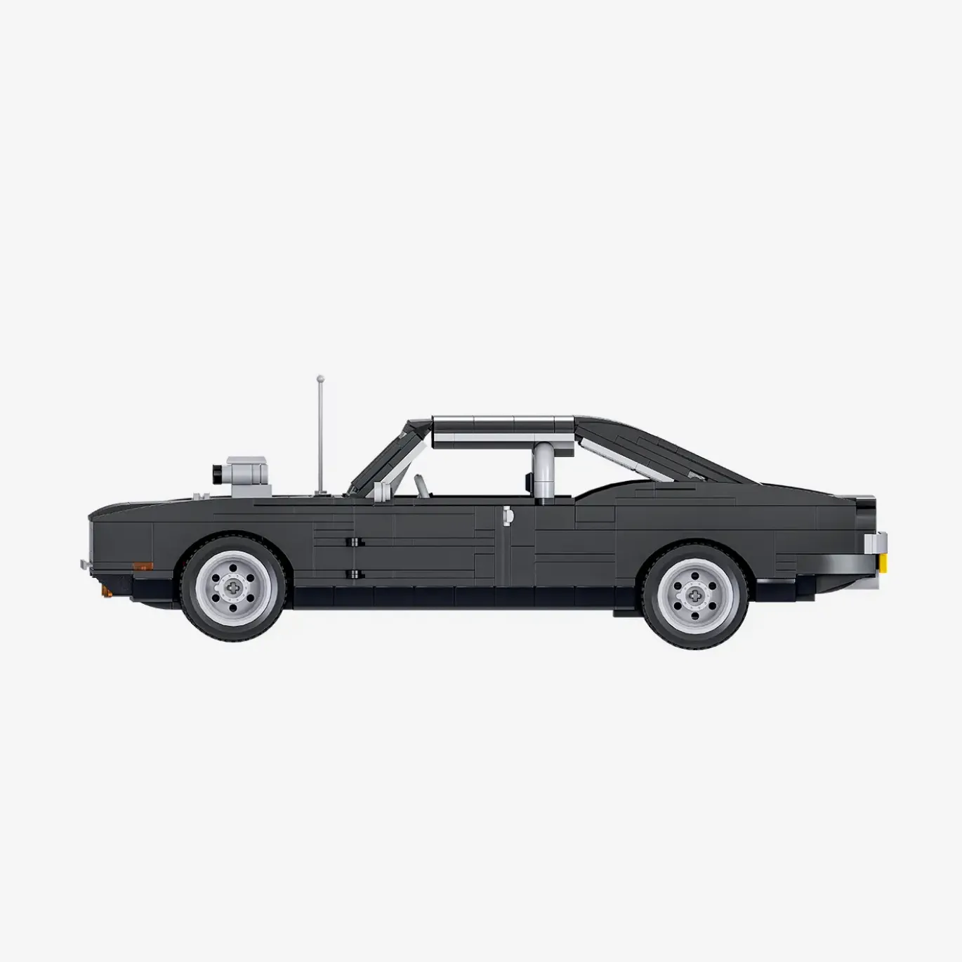 Schwarzes US-Muscle-Car