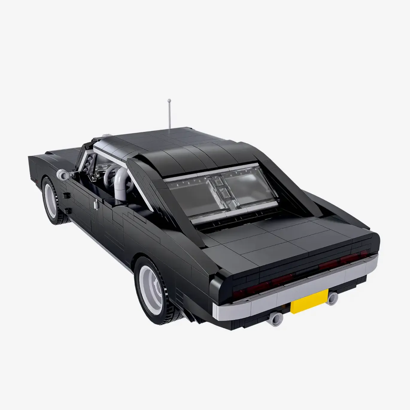 Schwarzes US-Muscle-Car