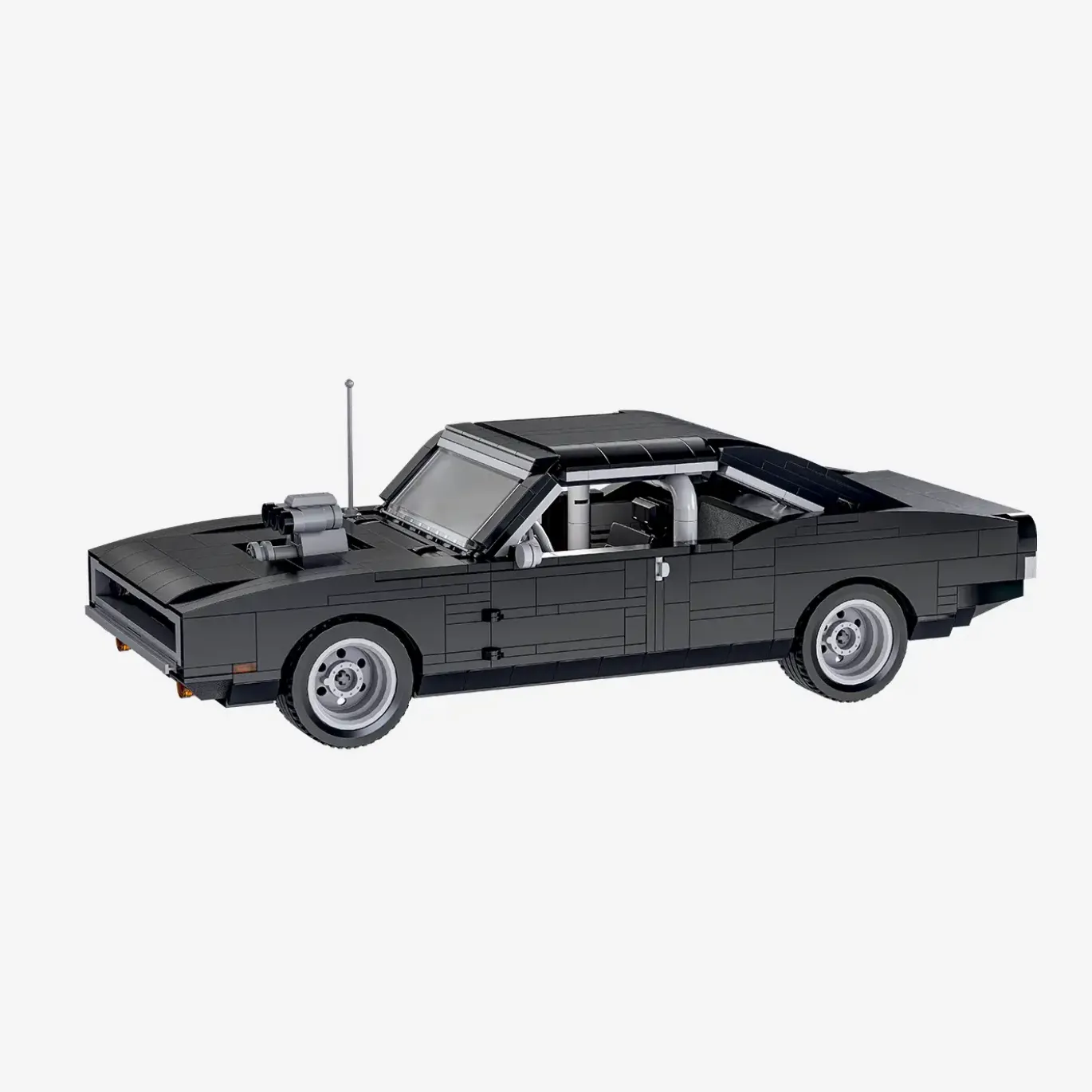 Schwarzes US-Muscle-Car