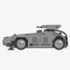 Science-Fiction gepanzerter Mannschaftstransporter (APC)