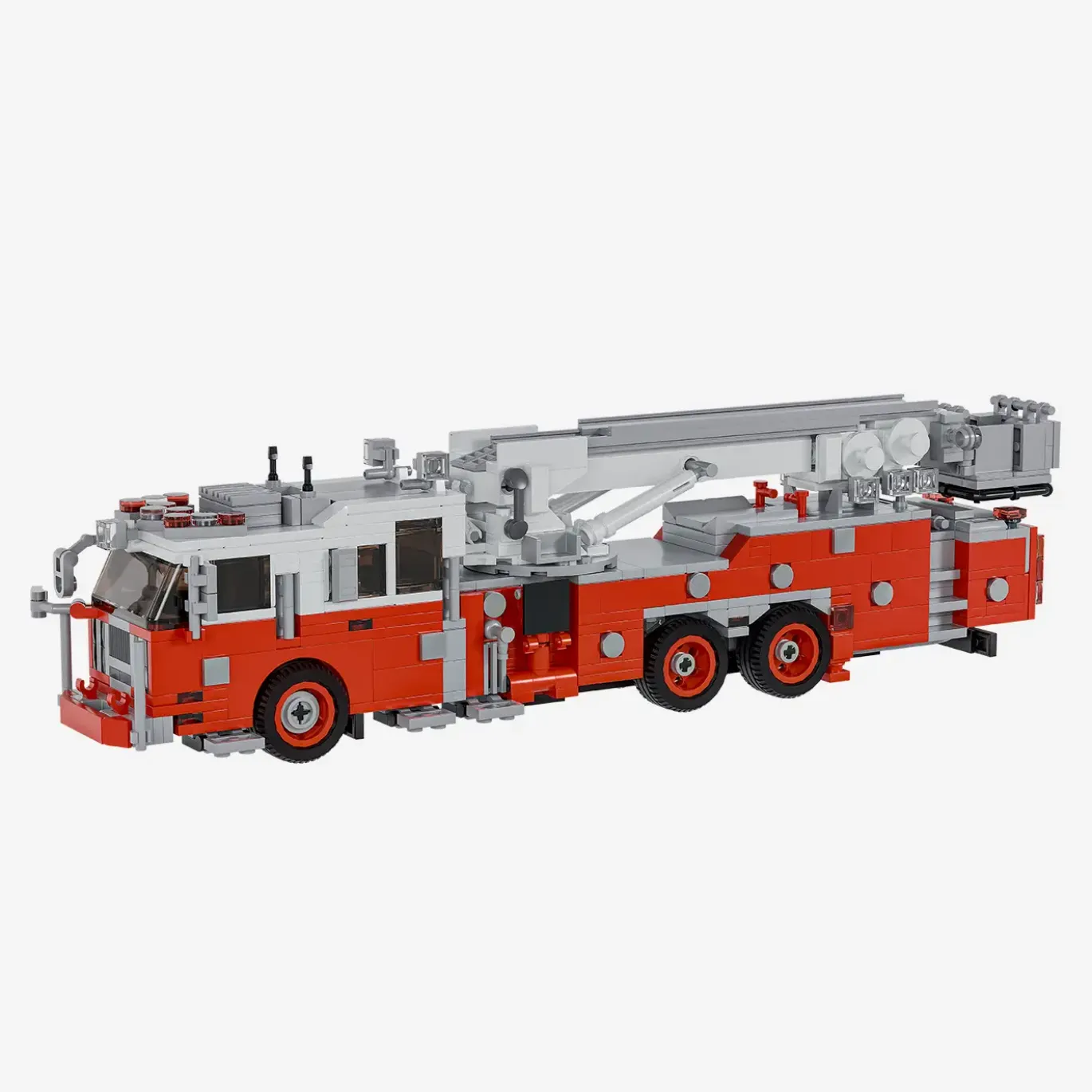 Seagrave Aerial Scope rot/weiß
