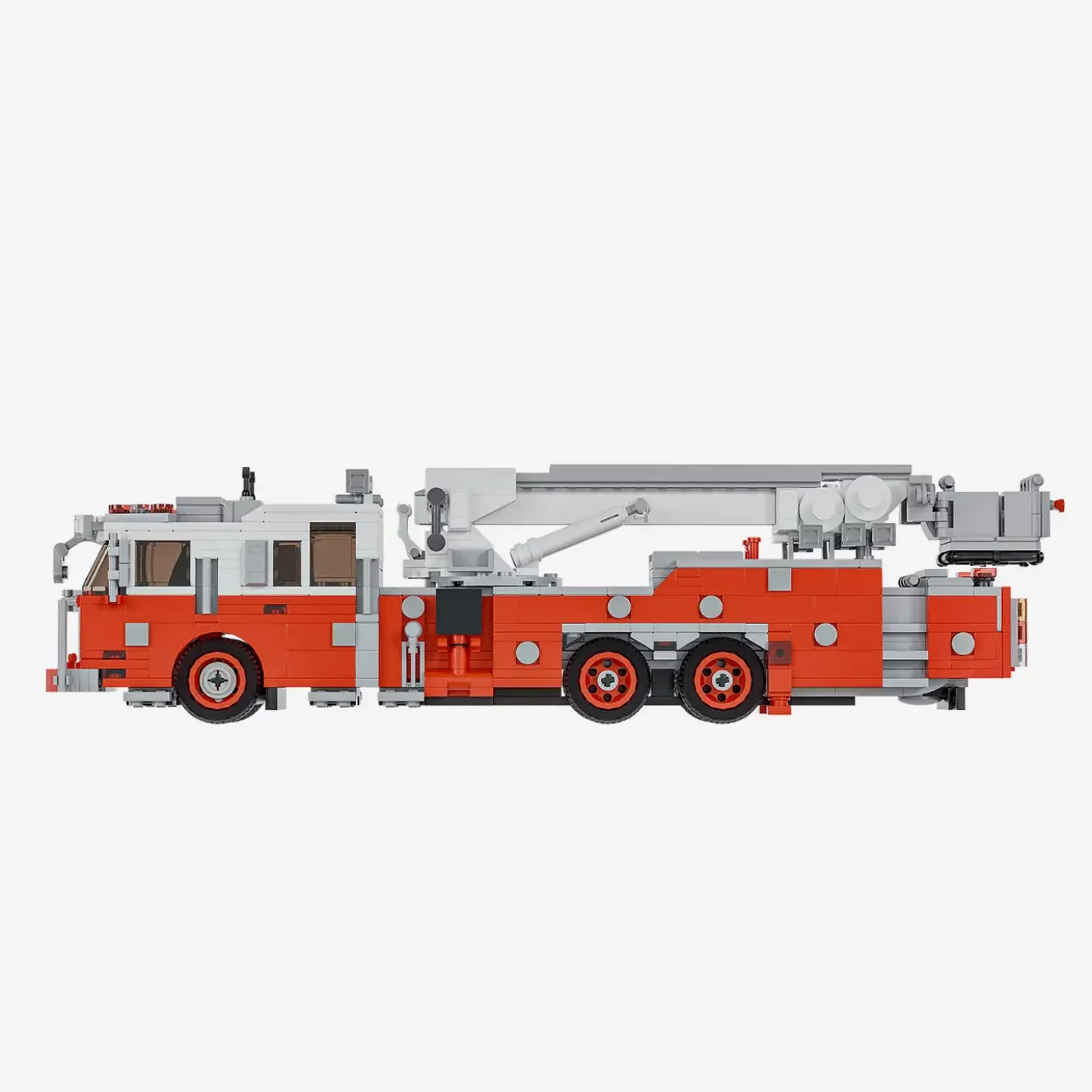 Seagrave Aerial Scope rot/weiß