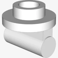 3.2 shaft w/ knob X 200