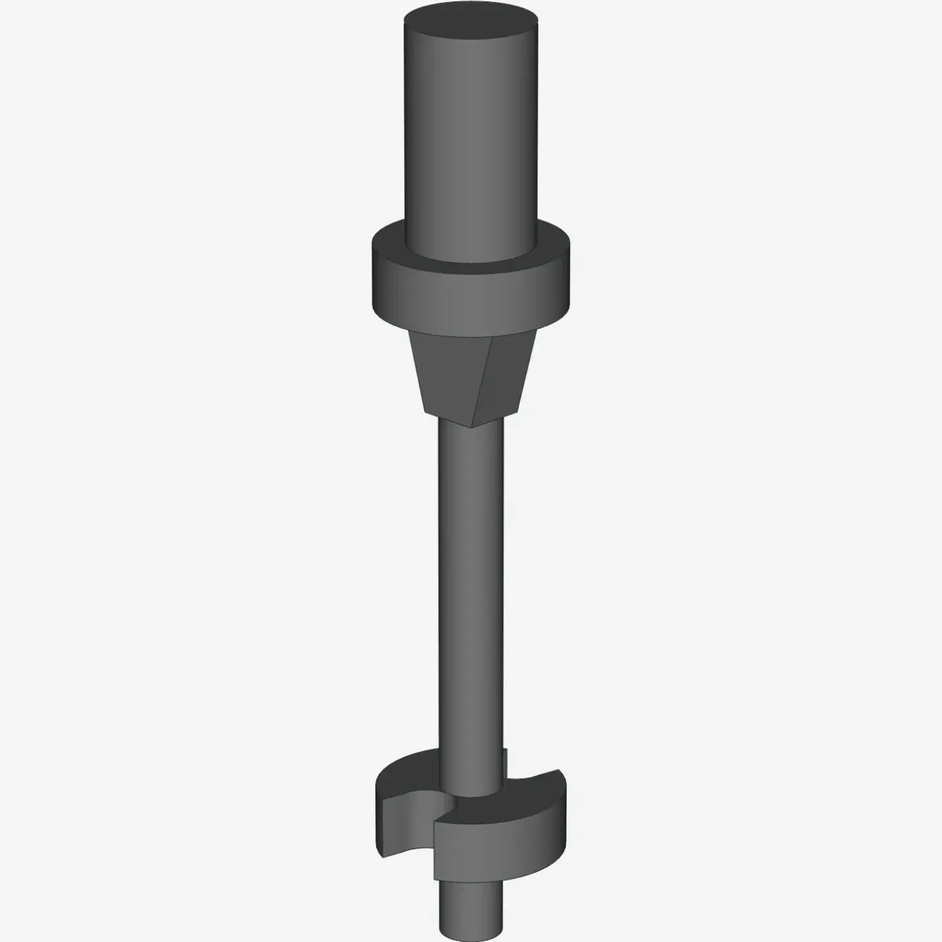 SKI STICK 3M, W/SHAFT Ø3,2 X 200