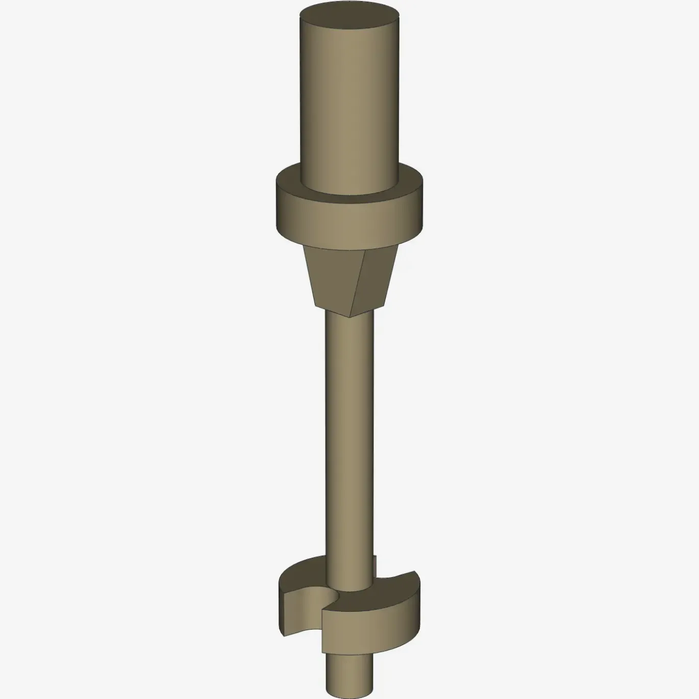 SKI STICK 3M, W/SHAFT Ø3,2 X 200