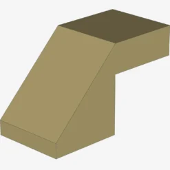 Slope 45 2 x 1 with Cutout without Stud X 100