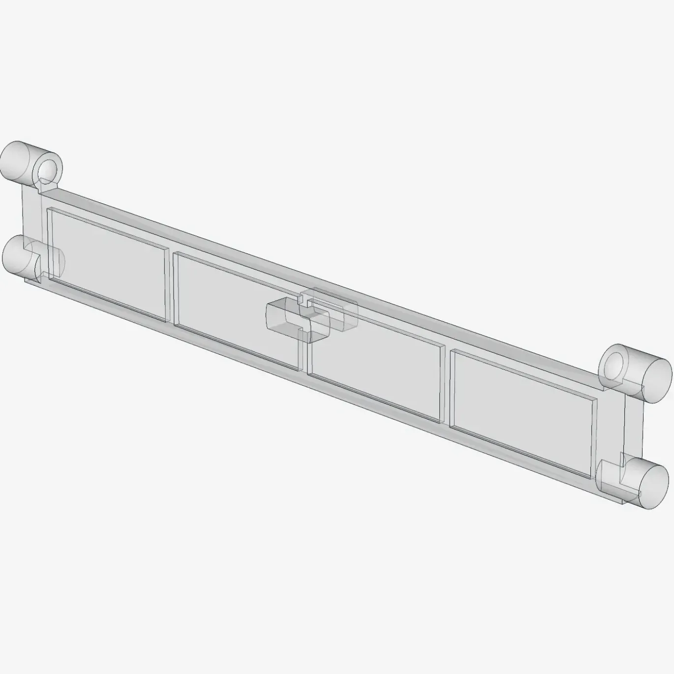 STOP LAMELLA FOR ROLLING GATE X 50
