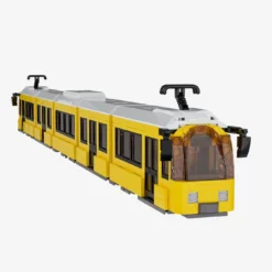 Straßenbahn gelb-weiß
