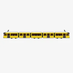 Straßenbahn gelb-weiß