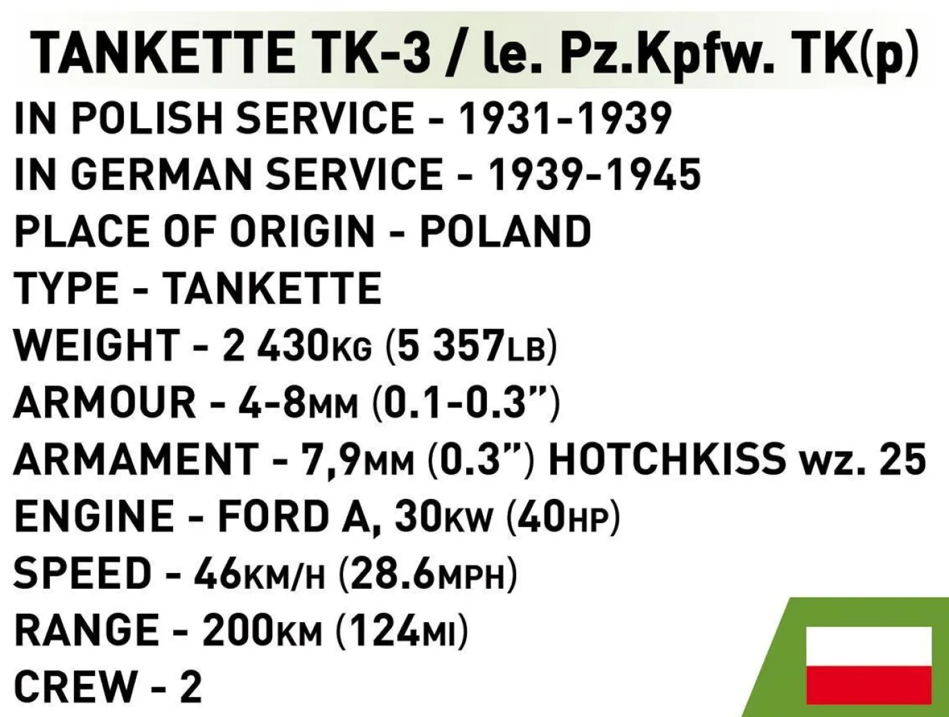 Tankette TK-3