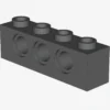 TECHNIC BRICK 1X4, Ø4,9 X 50
