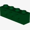 TECHNIC BRICK 1X4, Ø4,9 X 50