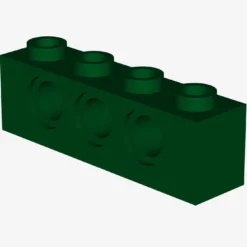 TECHNIC BRICK 1X4, Ø4,9 X 50