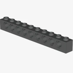 TECHNIC BRICK 1X10 Ø4.9 X 15