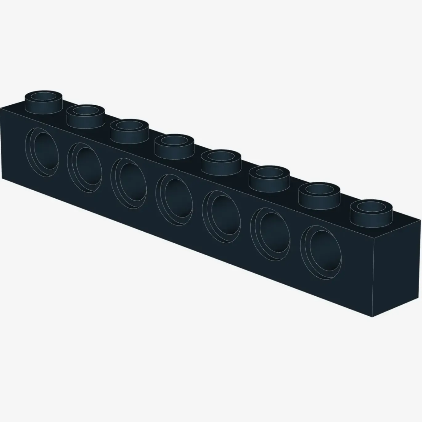 TECHNIC BRICK 1X8 X 20