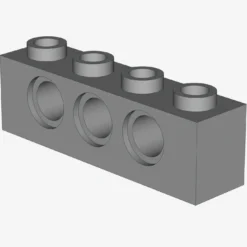 TECHNIC BRICK 1X4, Ø4,9 X 50