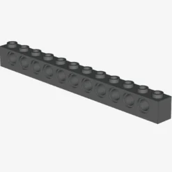 TECHNIC BRICK 1X12, Ø4,9 X 10