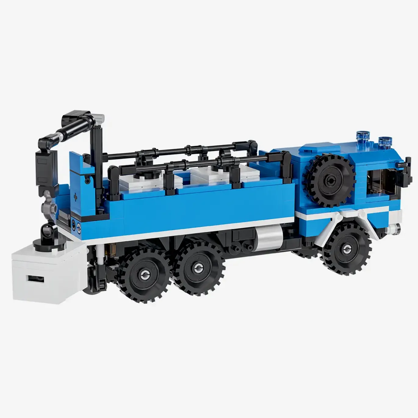 Technisches Hilfswerk LKW mit Ladekran