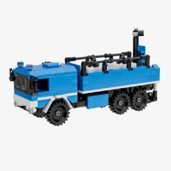 Technisches Hilfswerk LKW mit Ladekran