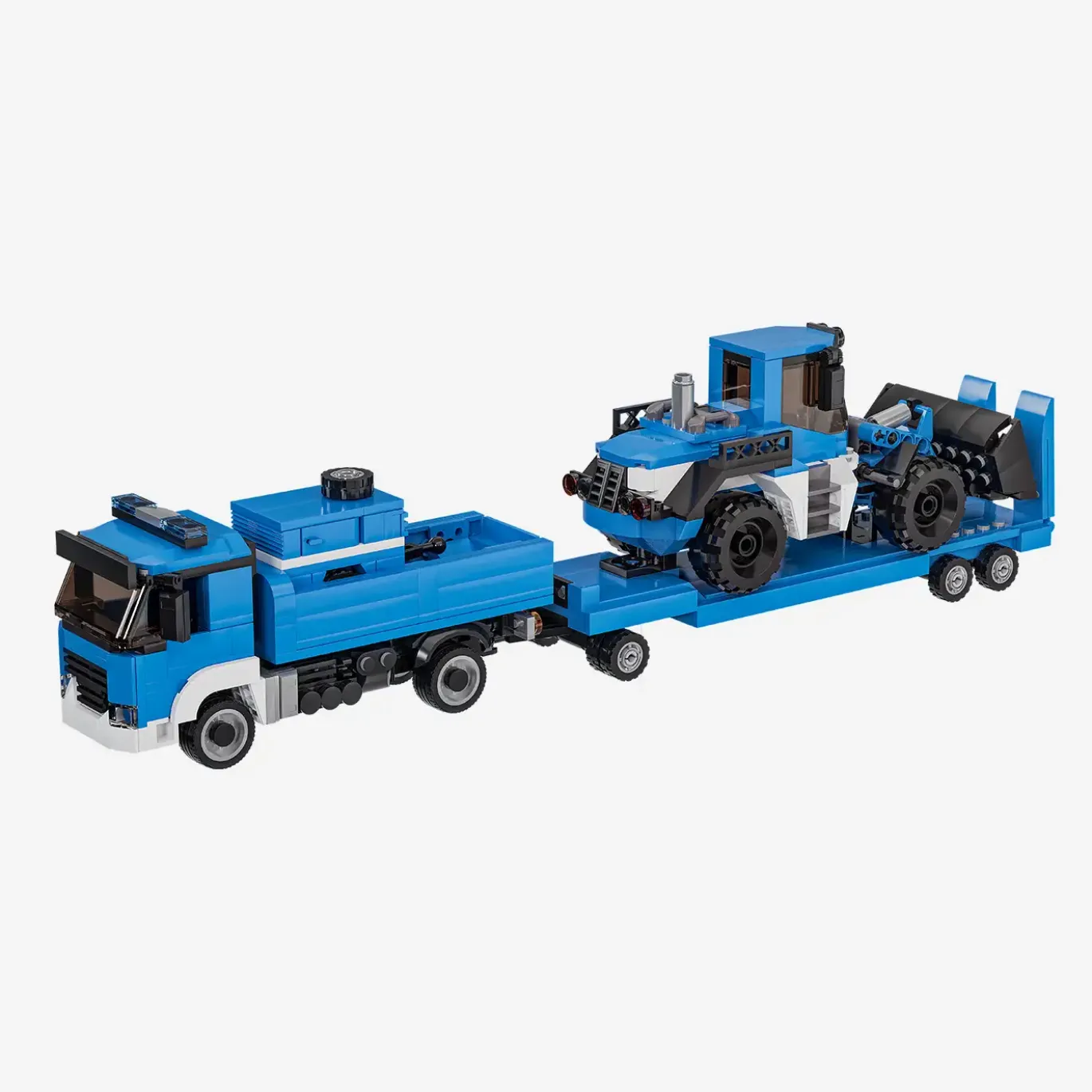 Technisches Hilfswerk LKW mit Radlader BRmG