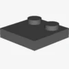 Tile 2 x 2 with 2 Studs X 100