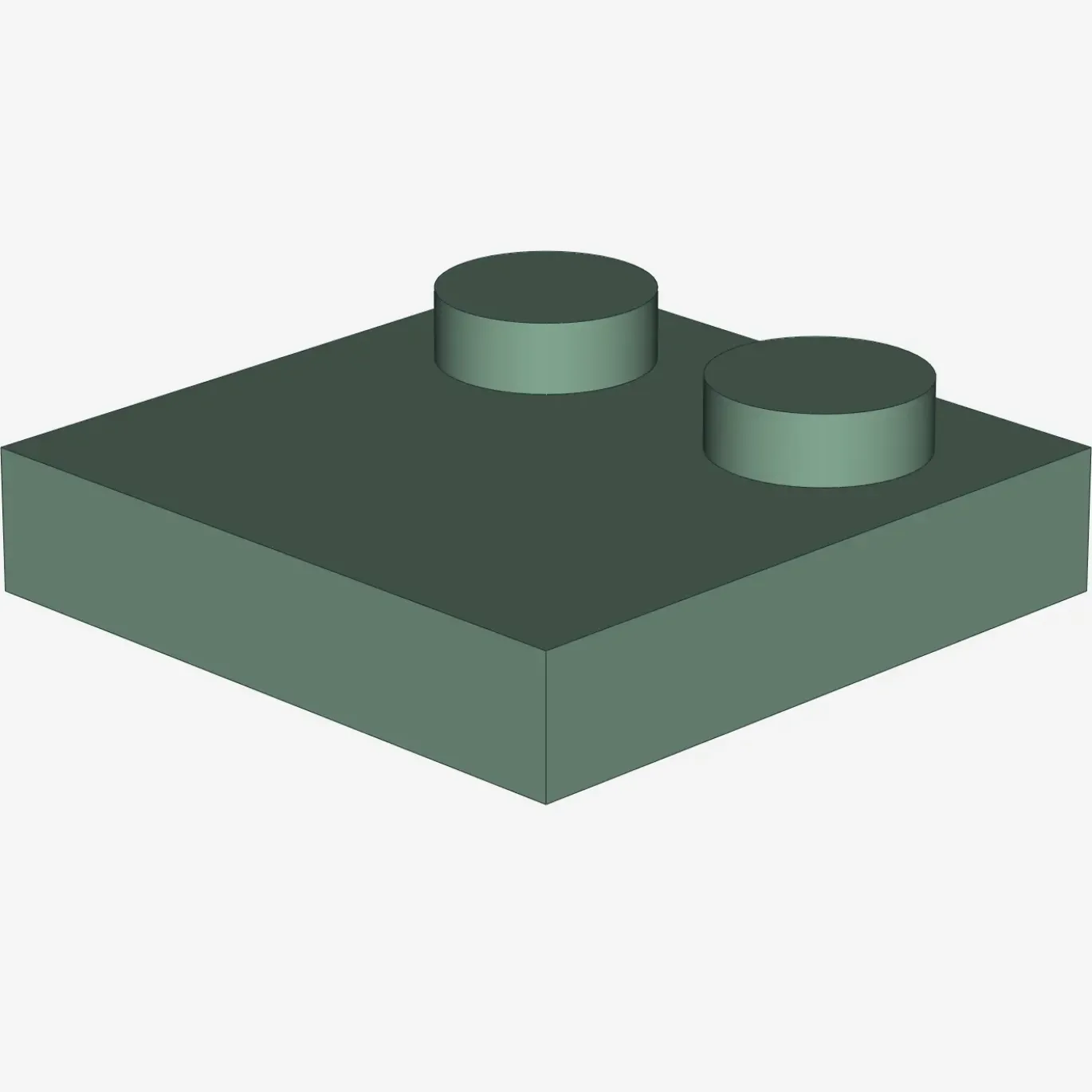 Tile 2 x 2 with 2 Studs X 100