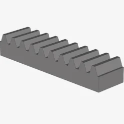 TOOTHED BAR M=1, Z=10 X 50