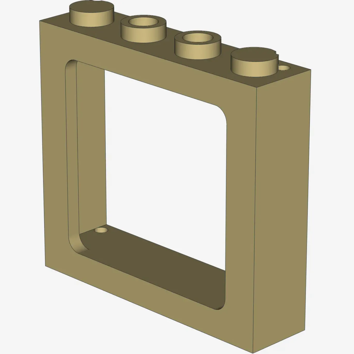 TRAIN WINDOW FRAME 1X4X3 X 25