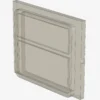 TRAIN WINDOW GLASS 4X3 X 50