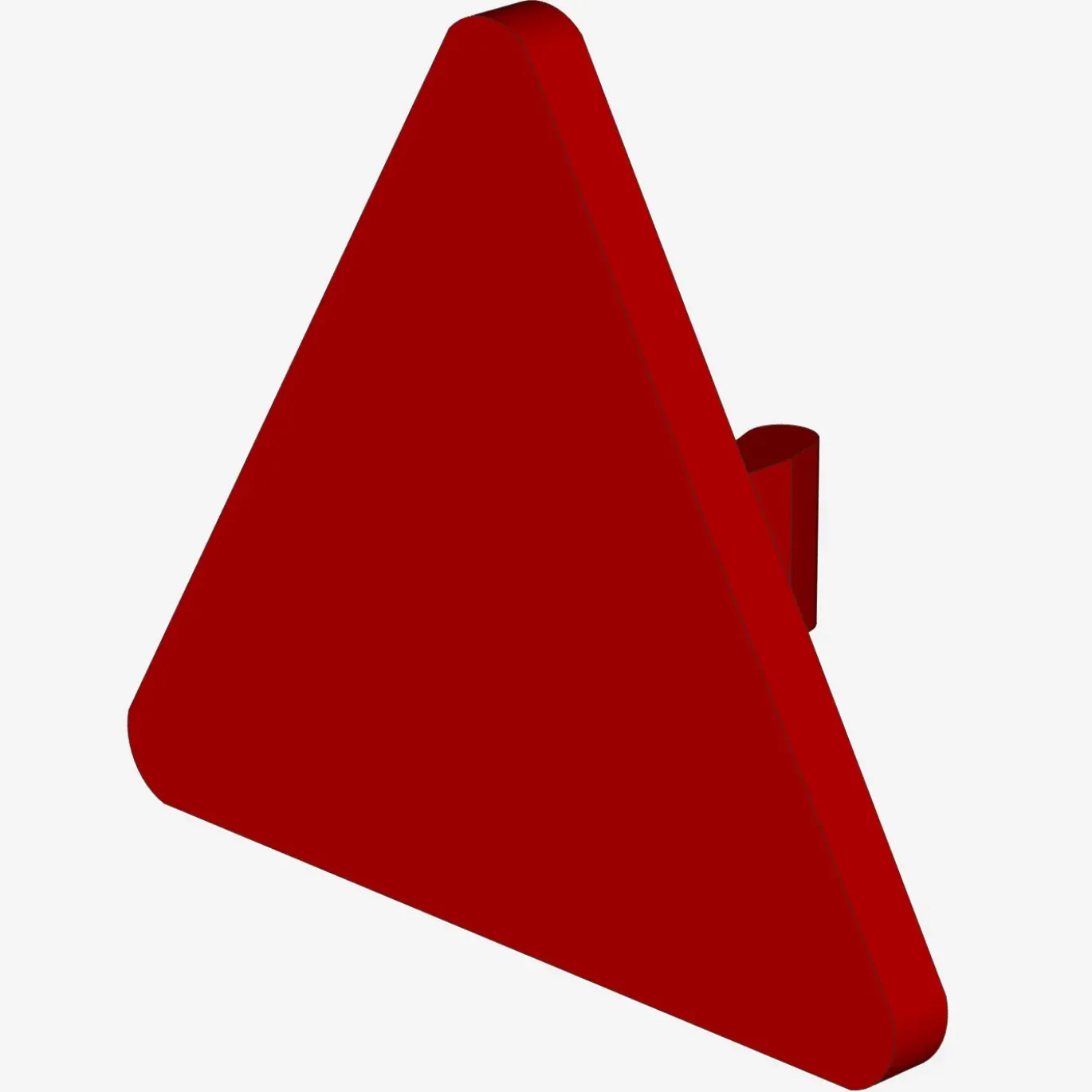 TRIANGULAR SIGN W. SNAP X 25