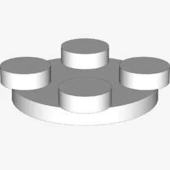 TURN PLATE 2X2, UPPER PART X 100