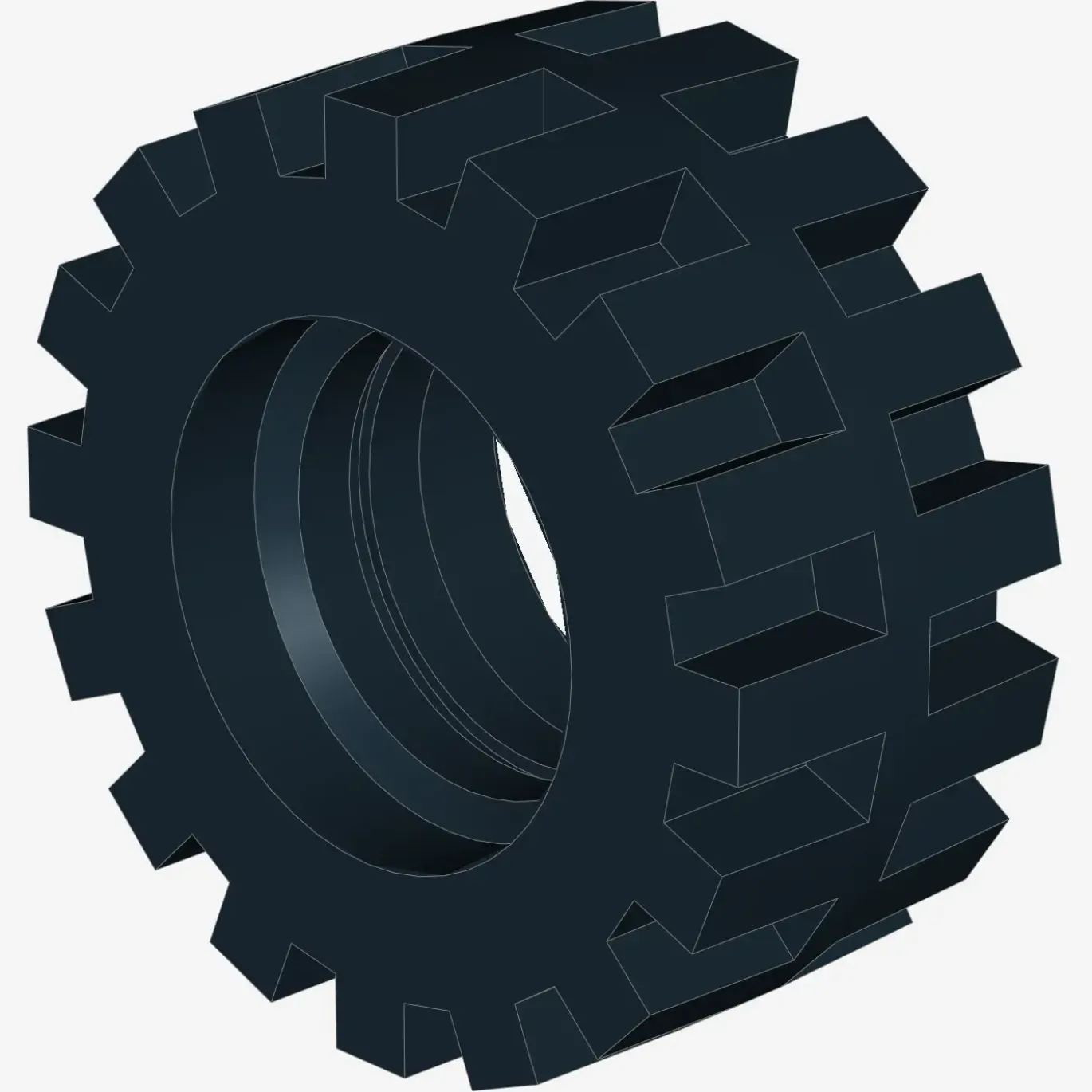 TYRE HIGH NARROW Ø15 X 6 X 100